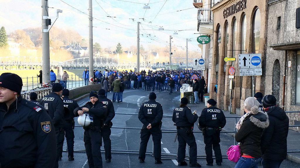 Polizei im Großeinsatz