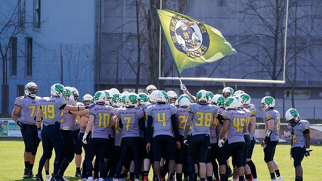 AFL-Auftakt: Salzburg Ducks vs. Danube Dragos Wien