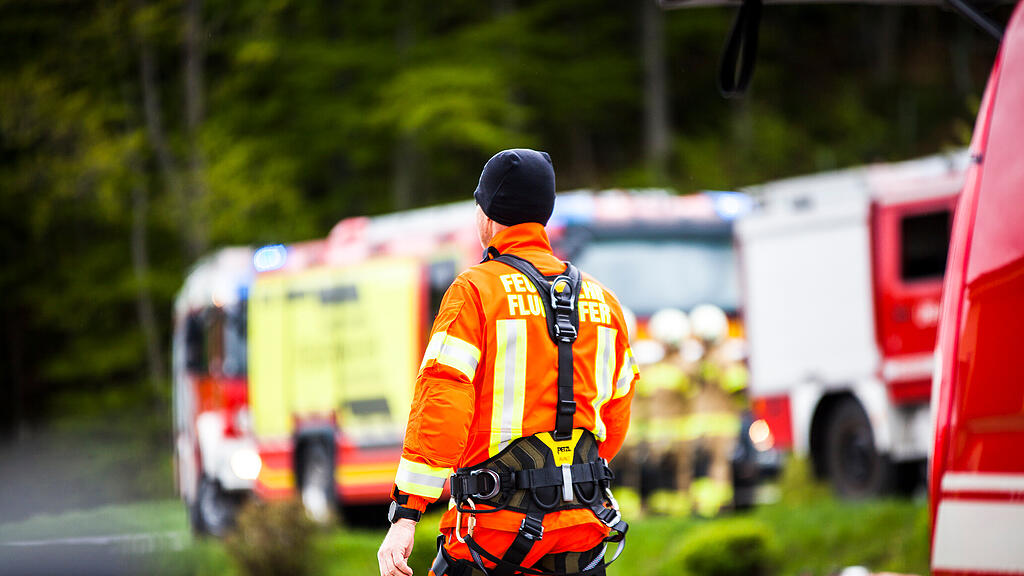 Waldbrand\u00fcbung D\u00fcrrnberg