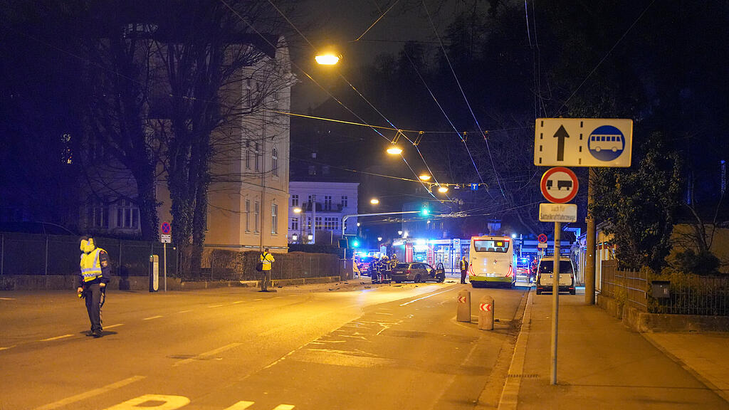 Verkehrsunfall in der Imbergstraße