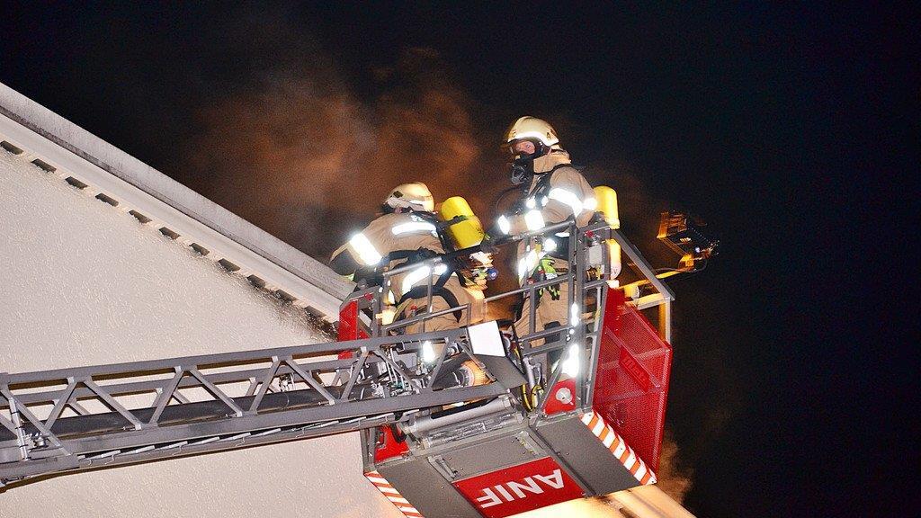 Brand bei Salzburg Schokolade in Grödig, I