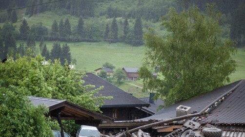 Murenabgänge im Pinzgau