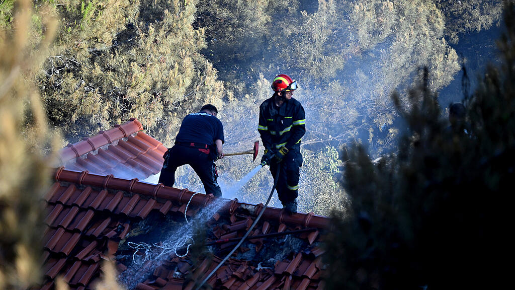 Waldbrand in Krotaien