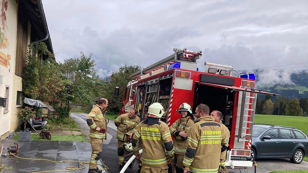 Brand Bauernhof Bischofshofen