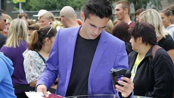 Bilder vom Casting