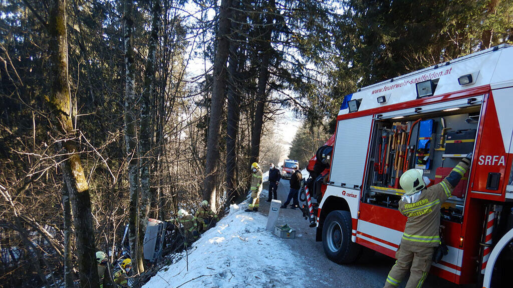 Pkw-Bergung am Huggenberg