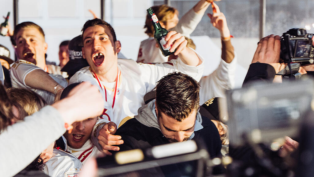 Red Bull Meisterfeier