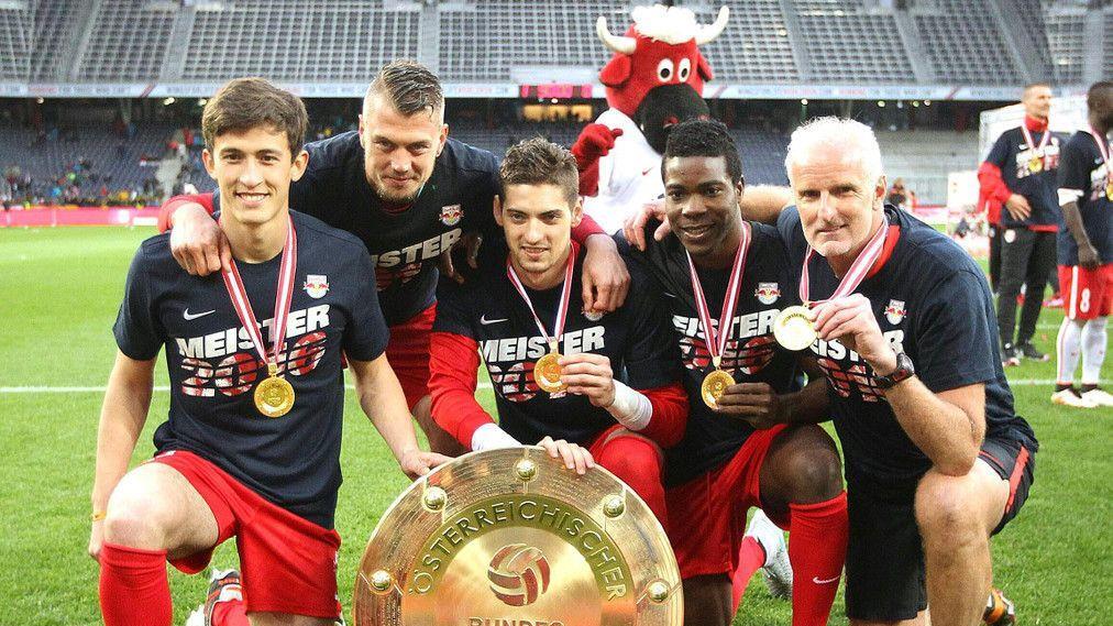 Meisterfeier von Red Bull Salzburg