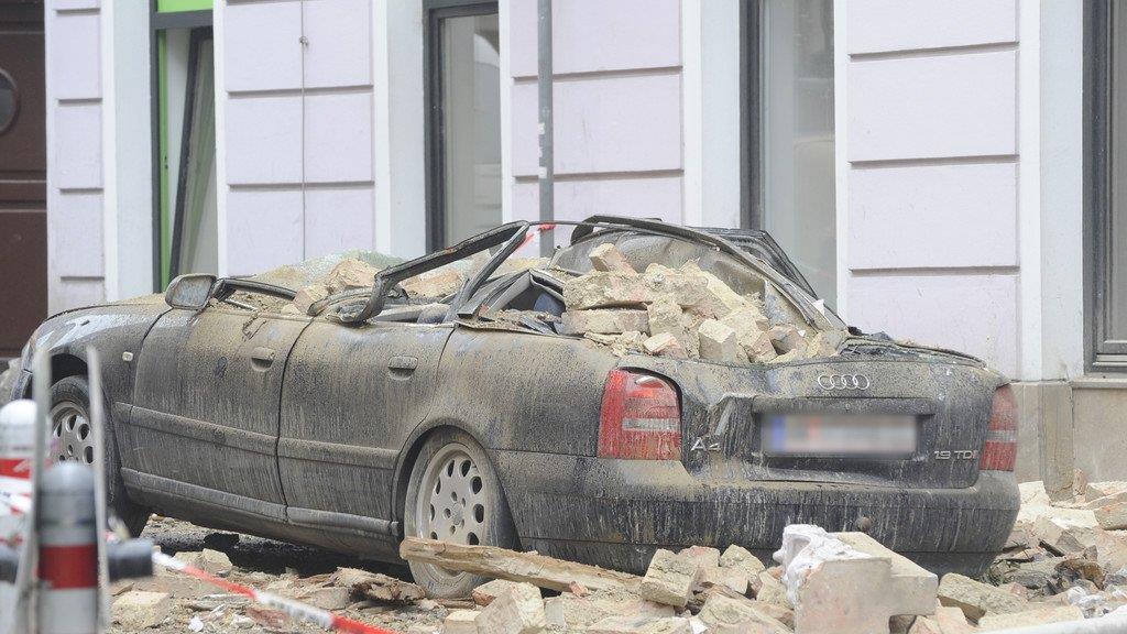 Heftige Explosion: Hauseinsturz in Wien-Fünfhaus