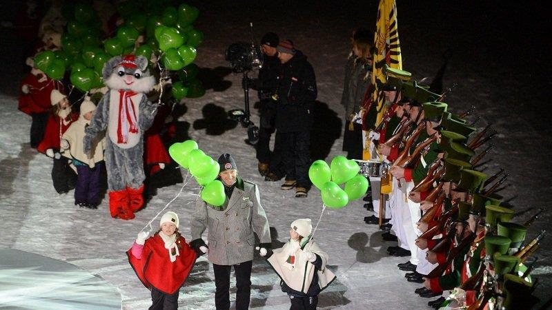 Eröffnungsfeier in Schladming