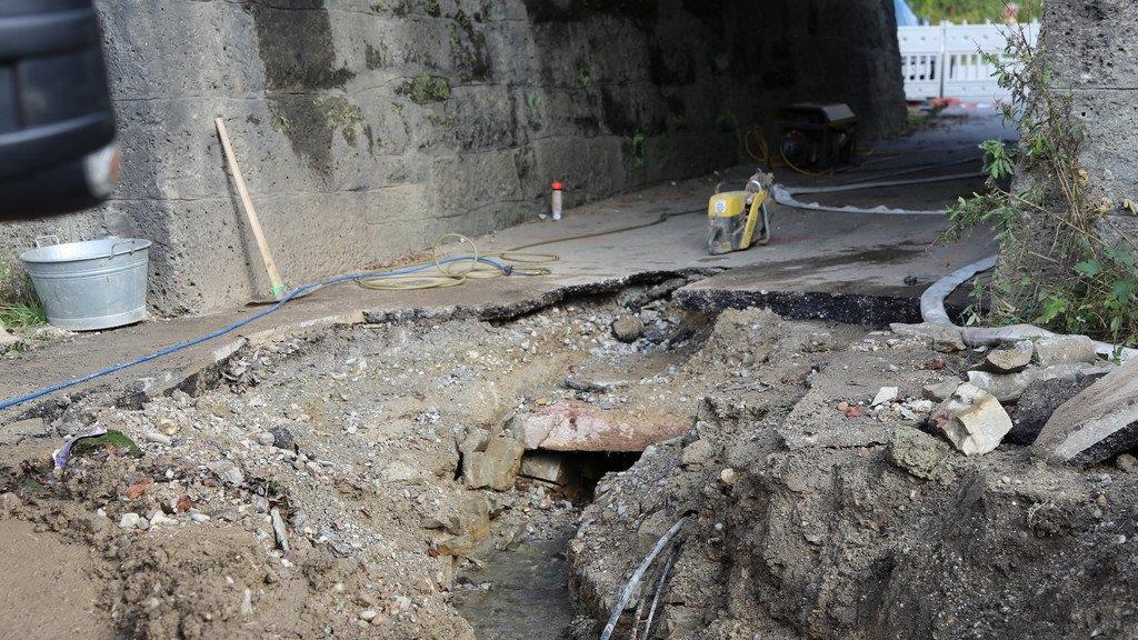 Söllheimer Straße bald wieder befahrbar II