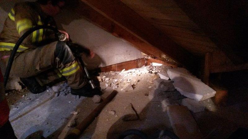 Dachstuhlbrand in Thalgau