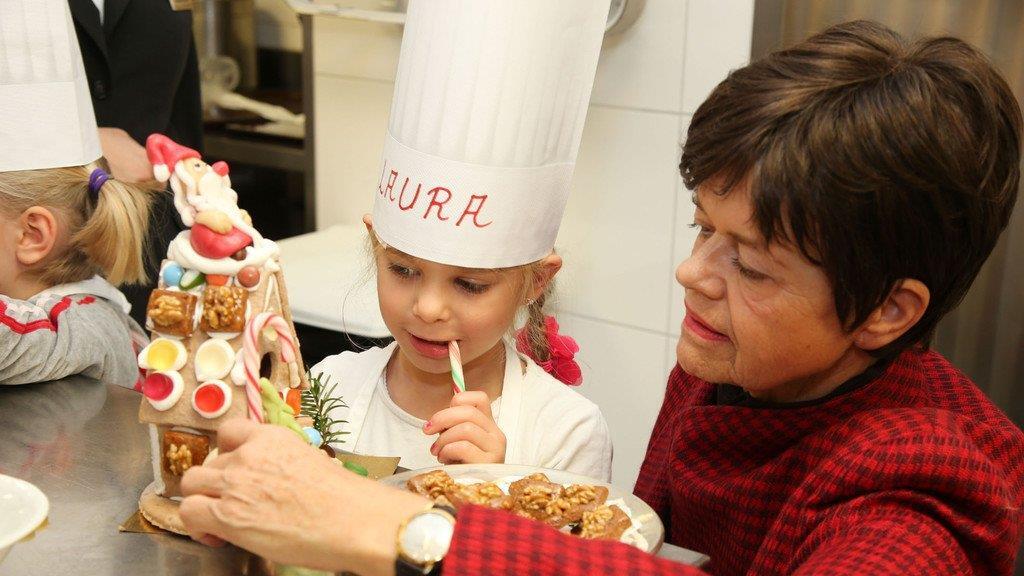 Kinderbackkurs im Hotel Sacher