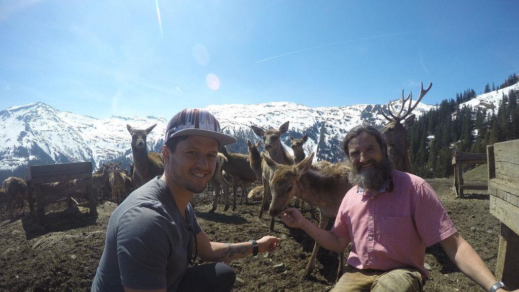 Zu Besuch beim Hirschflüsterer