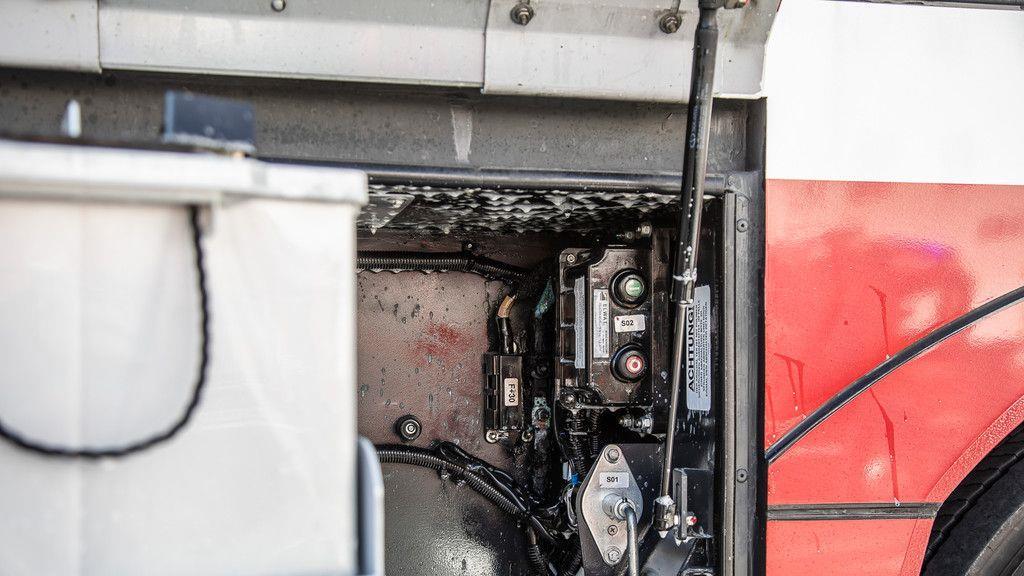 Brand im Obus endet glimpflich