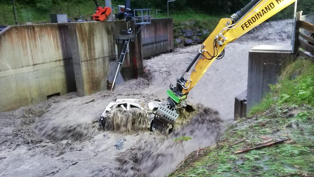 Unwettereinsatz Wasserrettung