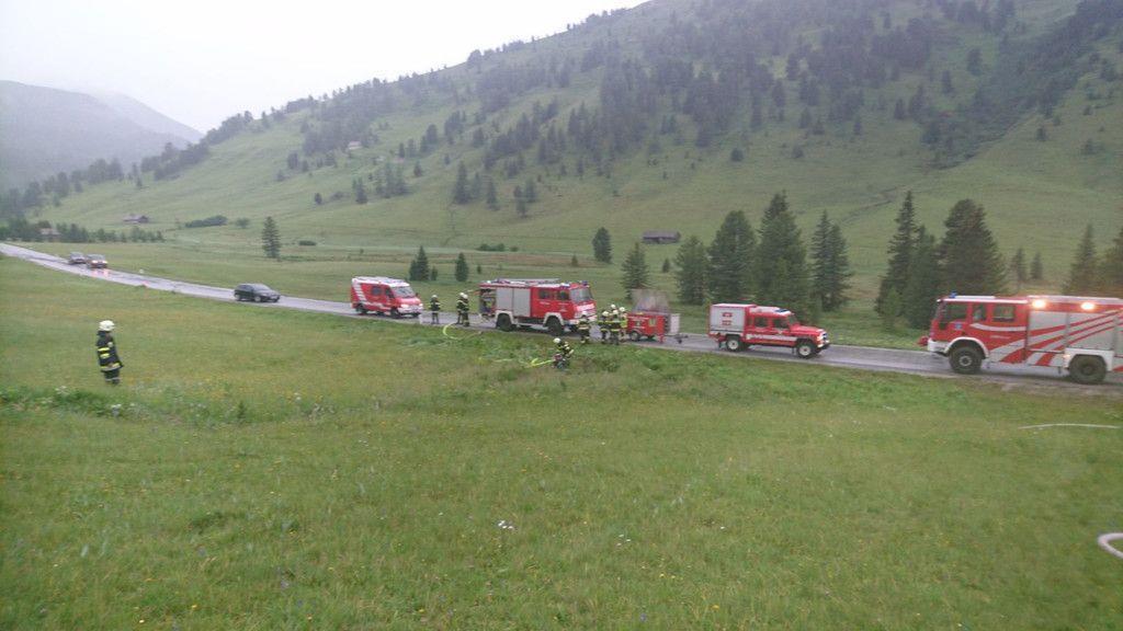 Waldbrand im Lungau