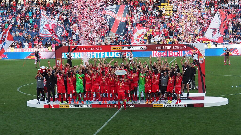 Red Bull Salzburg, Austria Klagenfurt, Meister
