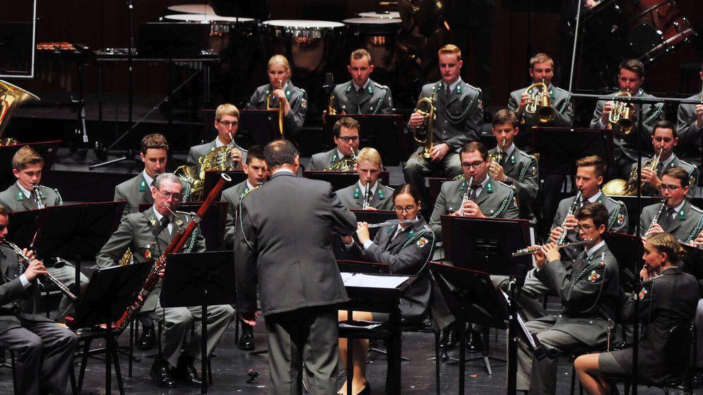Militärmusik Salzburg begeistert im Festspielhaus