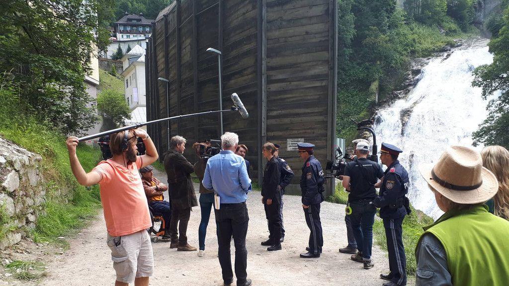 "Die Toten von Salzburg" in Bad Gastein: Dreh