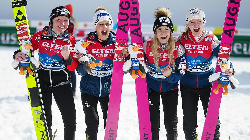 Skisprung-Teambewerb Damen
