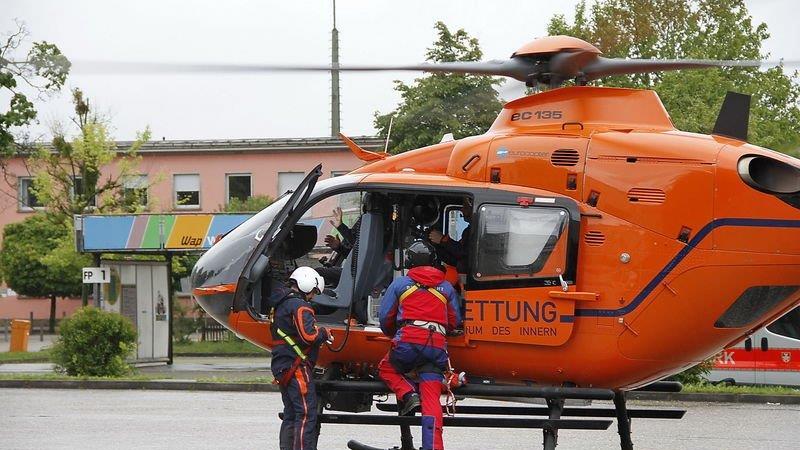 Evakuierung in Freilassing