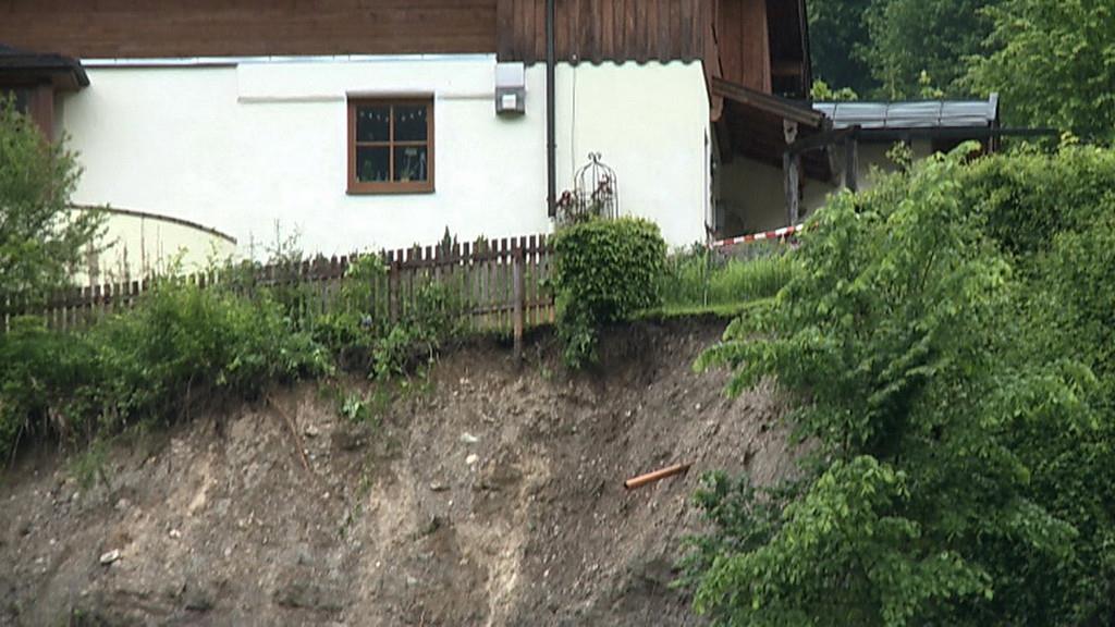 Markschellenberg: Häuser gefährdet