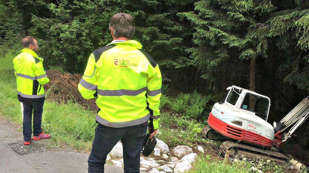 Fahrzeugbrand am Hochkönig