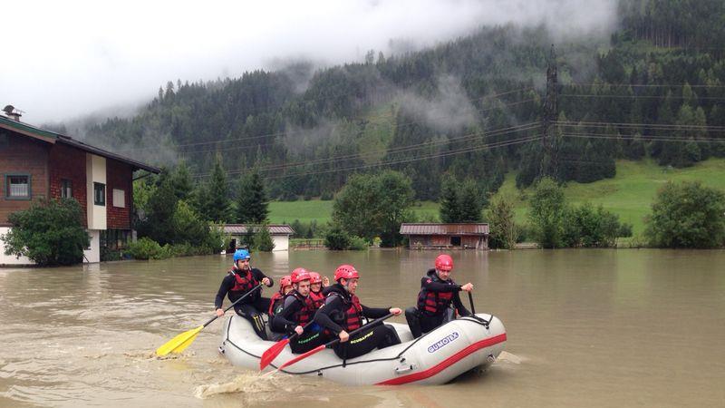 Hausbewohner in Neukirchen gerettet