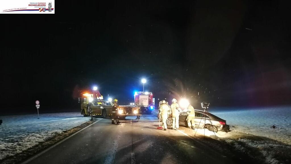 Unfall auf L207 im Flachgau