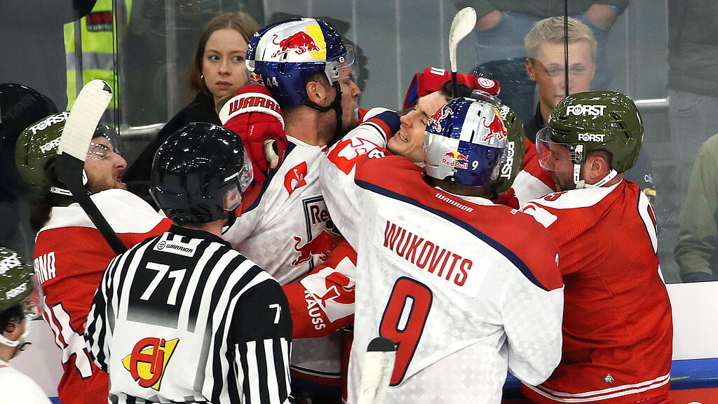 Eishockey Red Bull Salzburg - HC Bozen