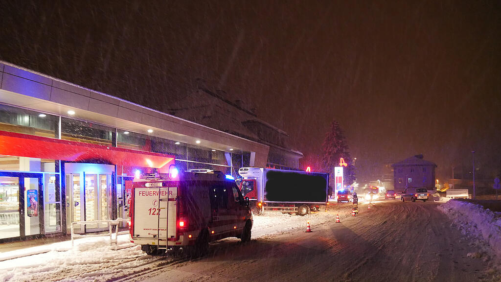FF Bad Gastein Lkw in Spar