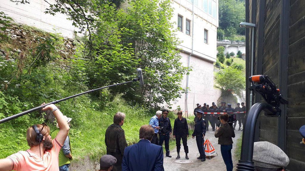 "Die Toten von Salzburg" in Bad Gastein: Dreh