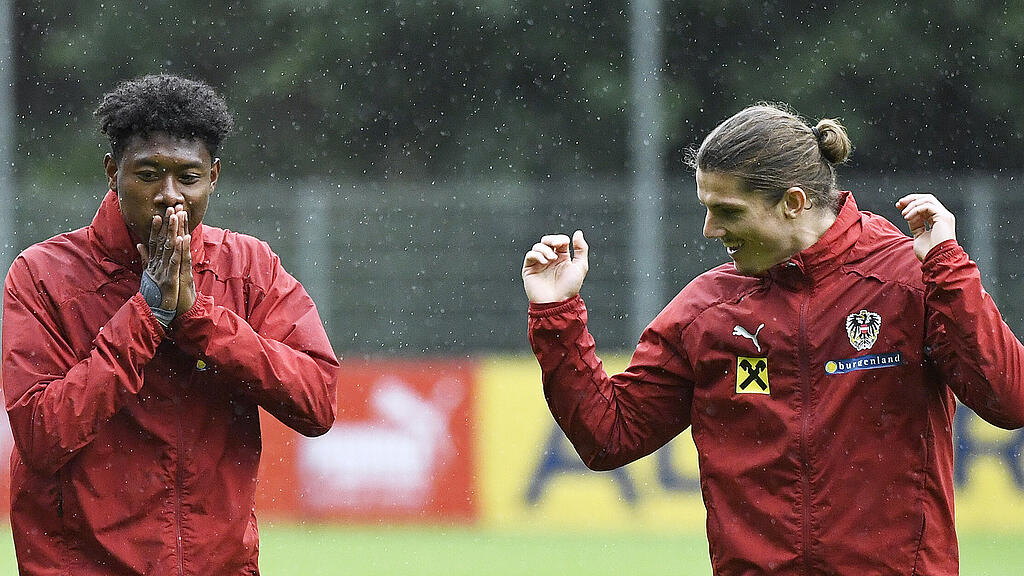 \u00d6FB, Nationalteam, Training, Lettland, Saalfelden