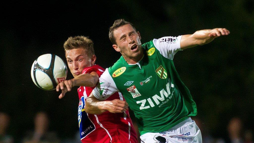 Austria Lustenau gewinnt gegen St. Pölten