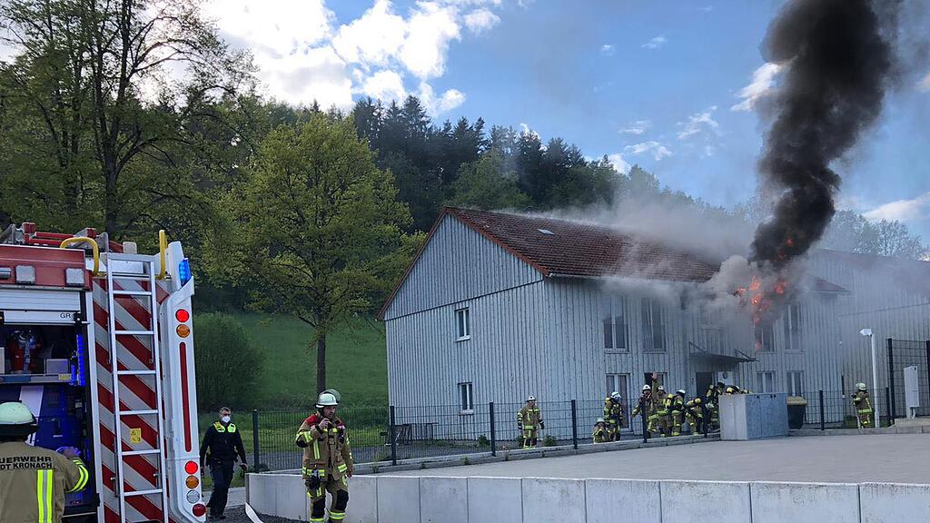 Brand Asylunterkunft