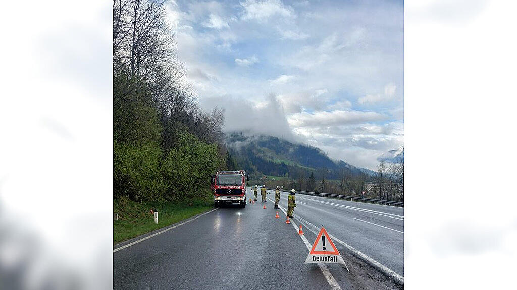 Verkehrsunfall in Bischofshofen