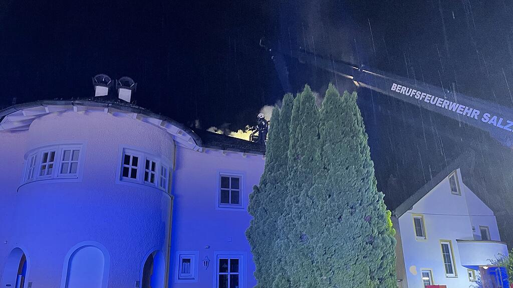 Dachstuhlbrand Gneis