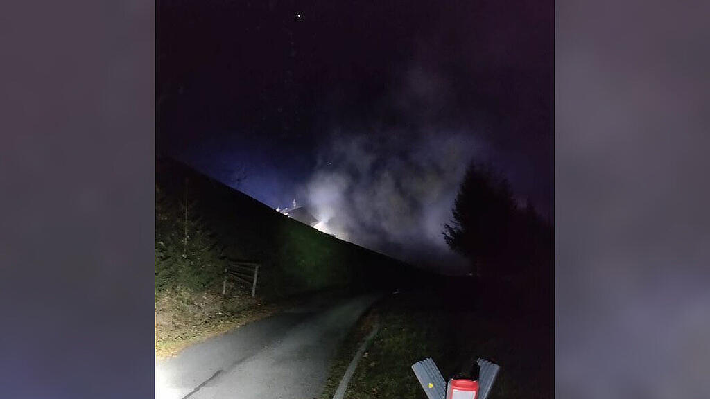 Wohnhausbrand in Pfarrwerfen
