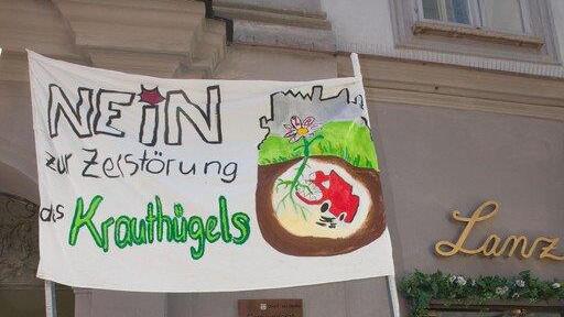 Demos vor dem Rathaus II