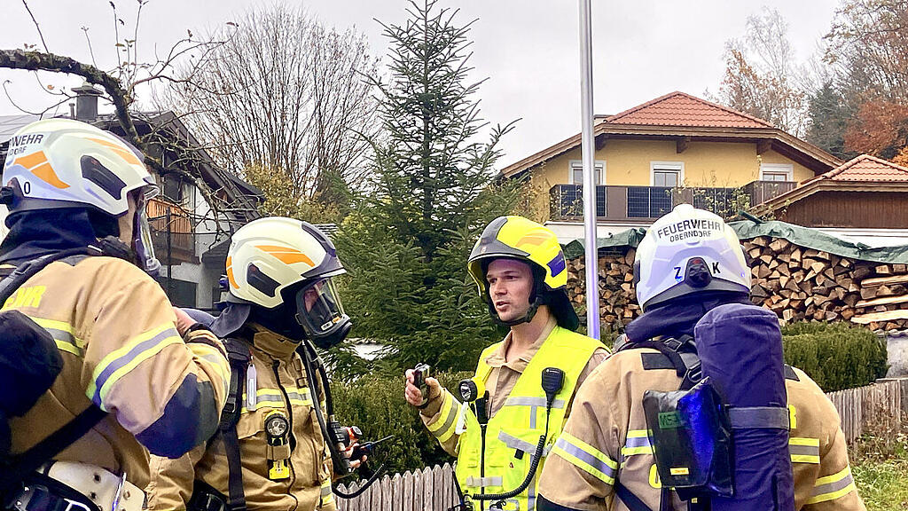 Gas-Austritt in Oberndorf