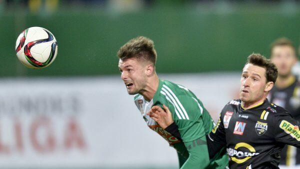 Prosenik erzielte in der letzten Sekunde das Tor zum 1:0-Sieg Rapids