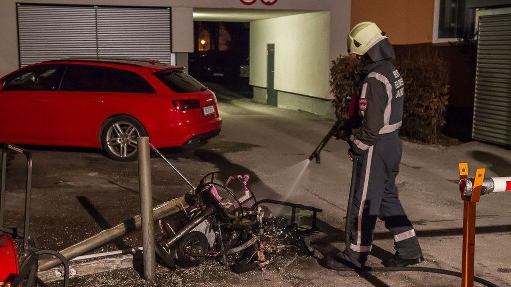 Wieder Kellerbrand in Paracelsusstraße