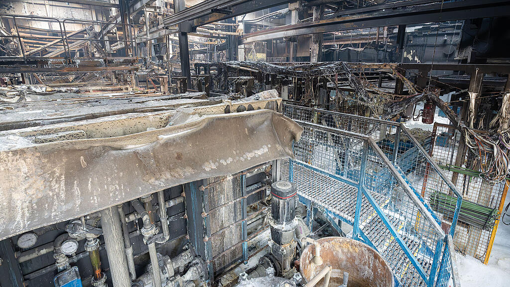 Großbrand bei Maco III