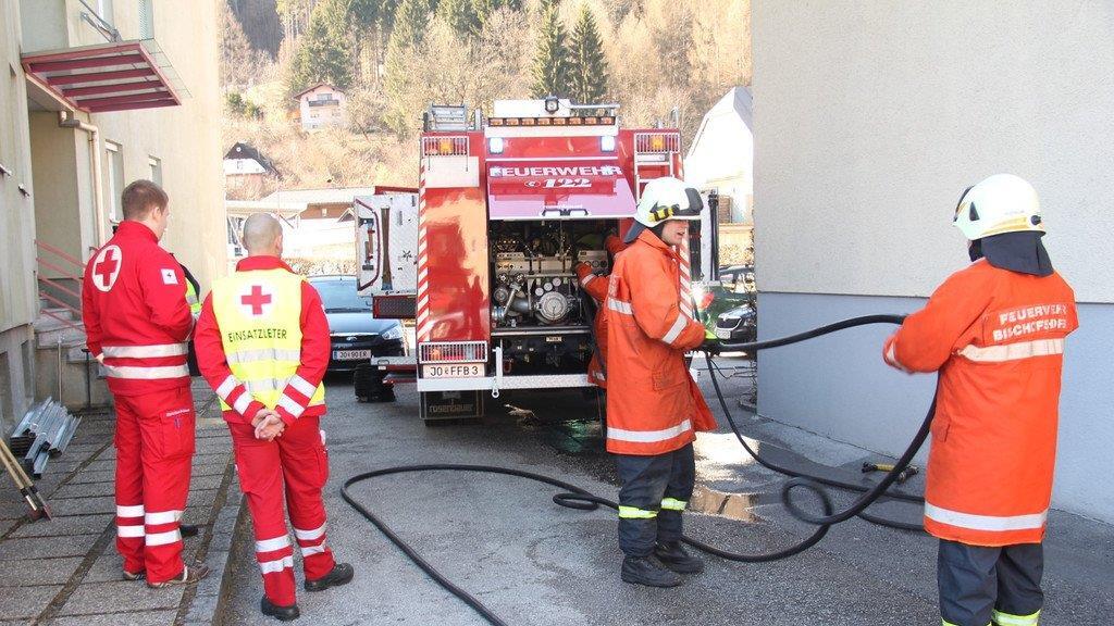 Brand in Bischofshofen