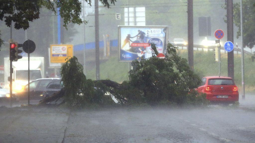 Schwere Unwetter über Deutschland