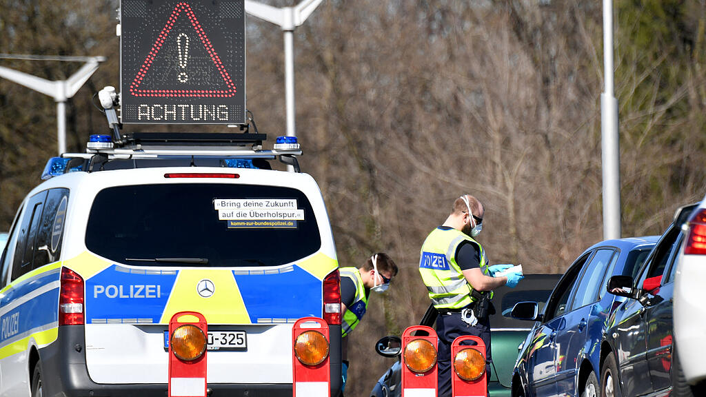 Grenzkontrollen, Österreich, Deutschland, Polizei, Coronavirus, SB