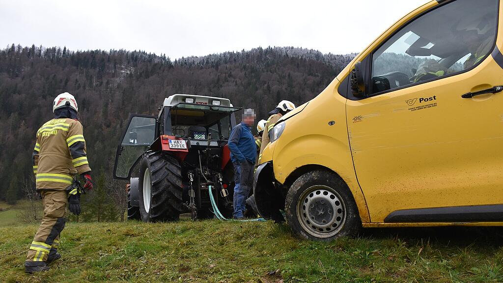 Pkw-Bergung in Abtenau