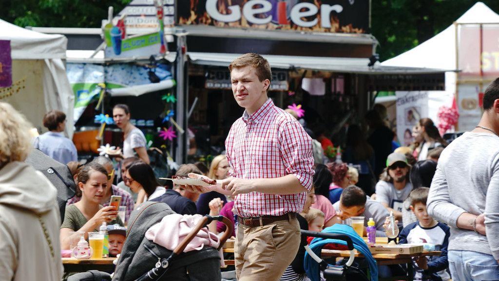 Street Food Festival im Volksgarten