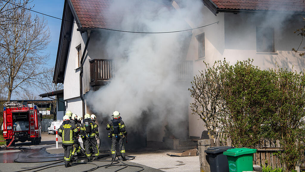 Brand Münchner Bundesstraße